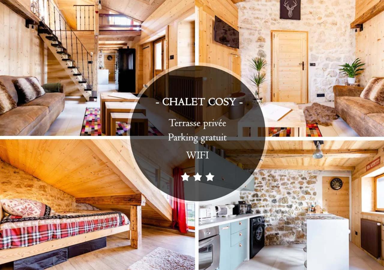Chalet Annecy 200M Lac, Plage & Montagnes Kültér fotó